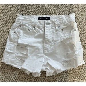 Aeropostale Cheeky White Shorts Great Condition Size 00